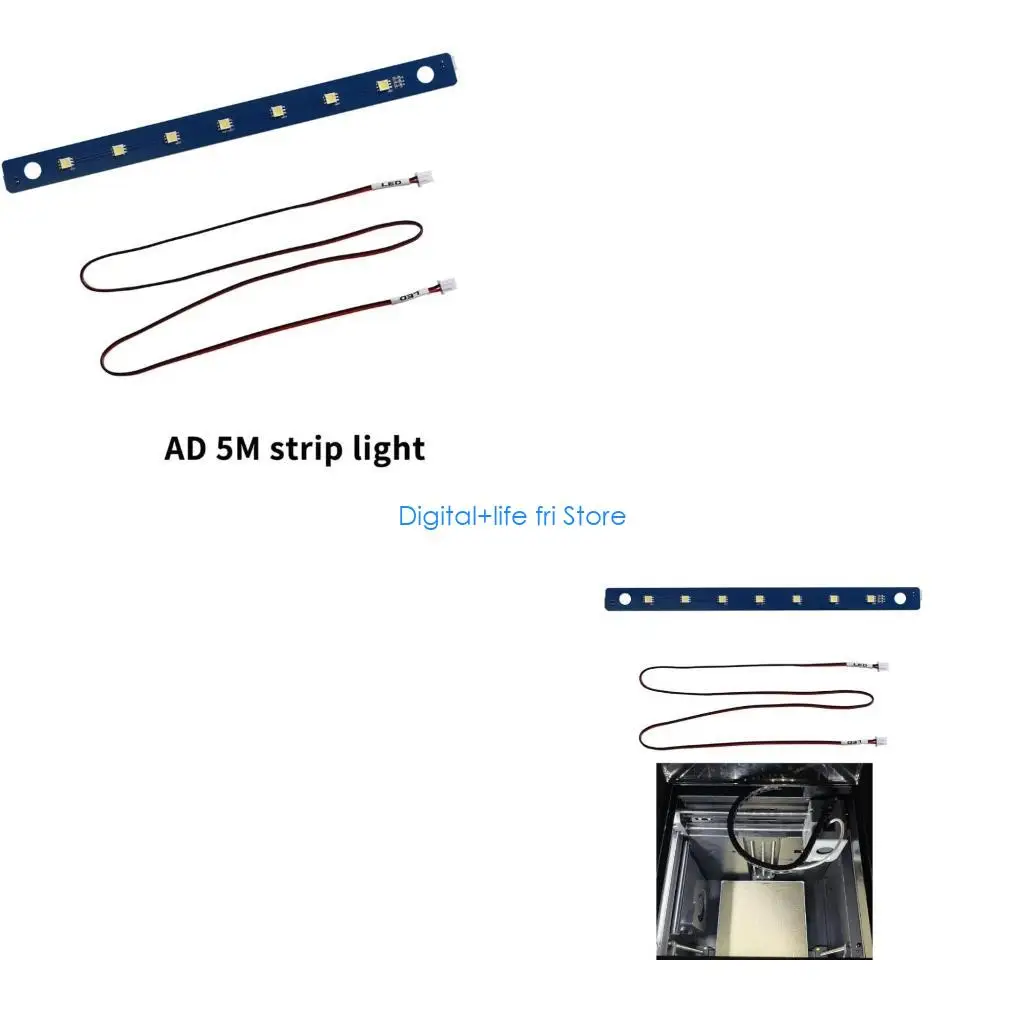 E06D Friendly ABS Materials 5MPRO Light Board for FLASHFORGEs Adventure 3D Printer
