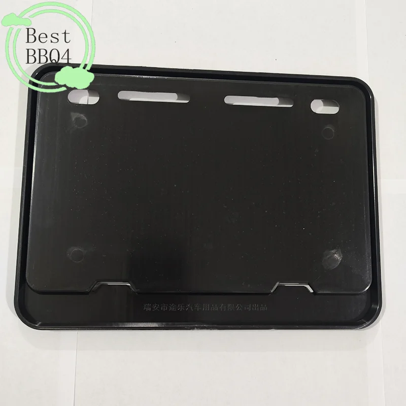 Picture 5: (BBQ4)License Plate Frames License Plate Holders Universal Motorcycle Rustproof For Front Rear