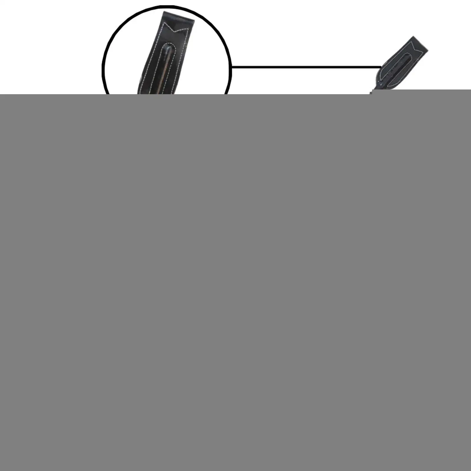 chicote-equestre-de-couro-preto-com-cabo-de-metal-confortavel-para-treinamento-de-salto