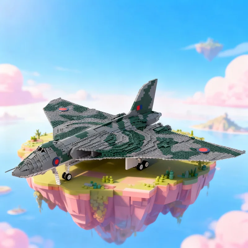 

4386pcs MOC Creator Avro Vulcan Bomber Model Building Blocks Construction Creative DIY Idea Education Christmas Gift Toys Brick