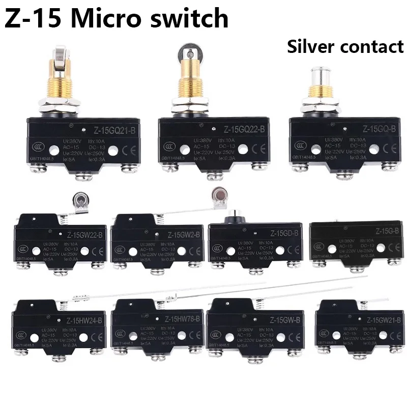 1 szt. Przełącznik podróżny wyłącznik krańcowy mikroprzełącznik Lxw Z-15GQ-B Z-15GW22-B