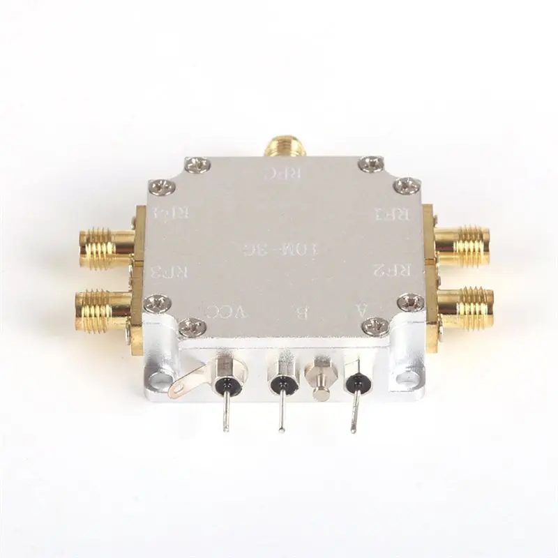 X64A-SMA Electronic RF Switch 50Ω 1W 10M-3Ghz With Shell Small Size High Isolation Low Insertion Loss Power Divider