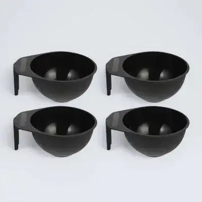 

4Pcs Hair Color Bowls Plastic Mixing Bowls with Handle Durable for Hair Dye Application Salon Home Use Mixing Bowl