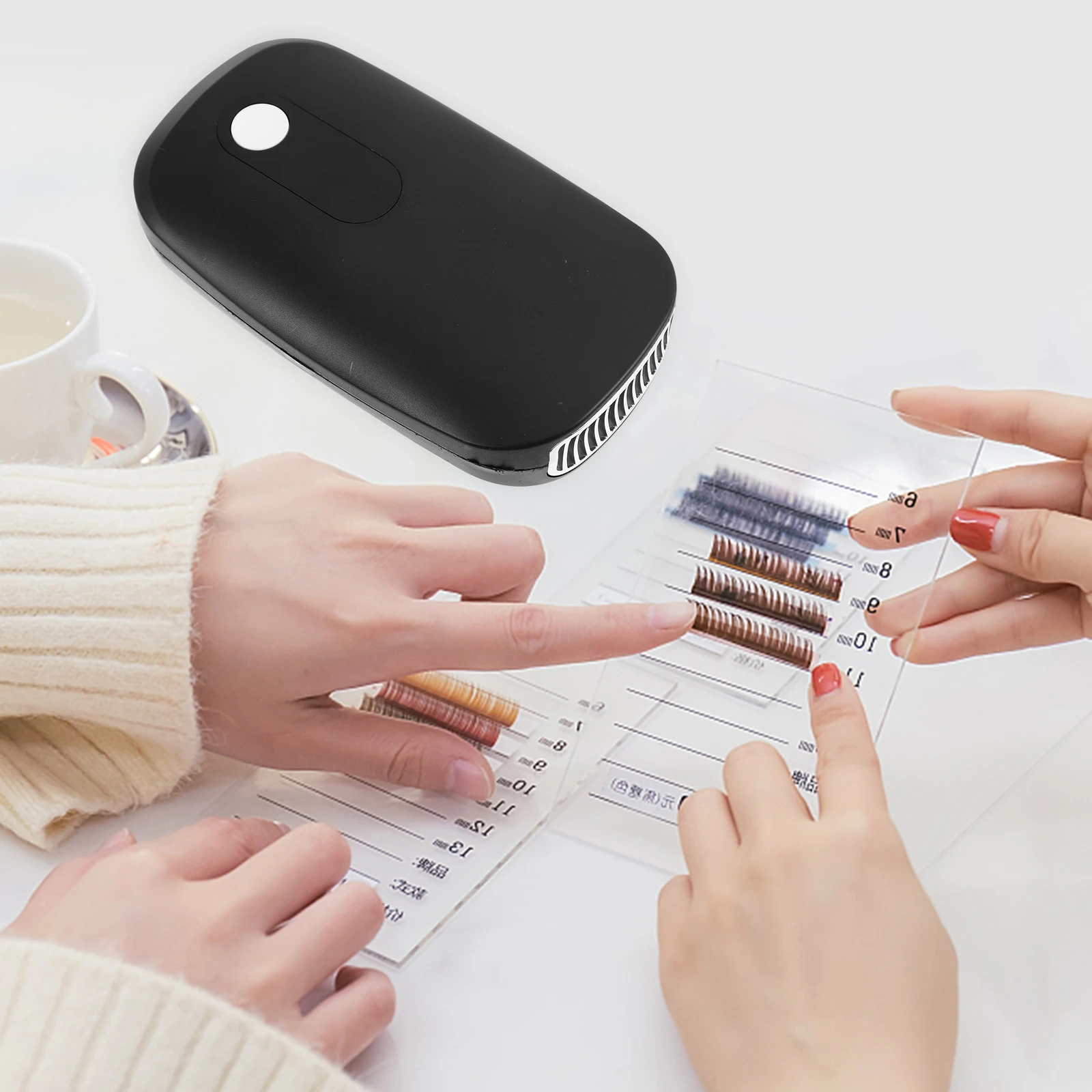 Wimpern Fön Handheld Mini Fan für Verlängerung Reise Schönheit Salon Liefert Wimpern Trockner USB Aufladbare Wimpern Mascara