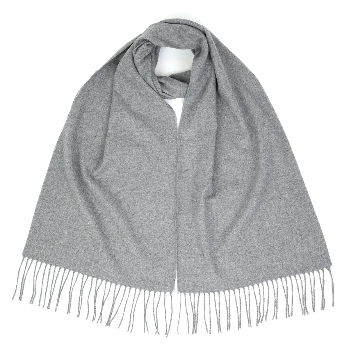 Cashmere solid color scarf for men