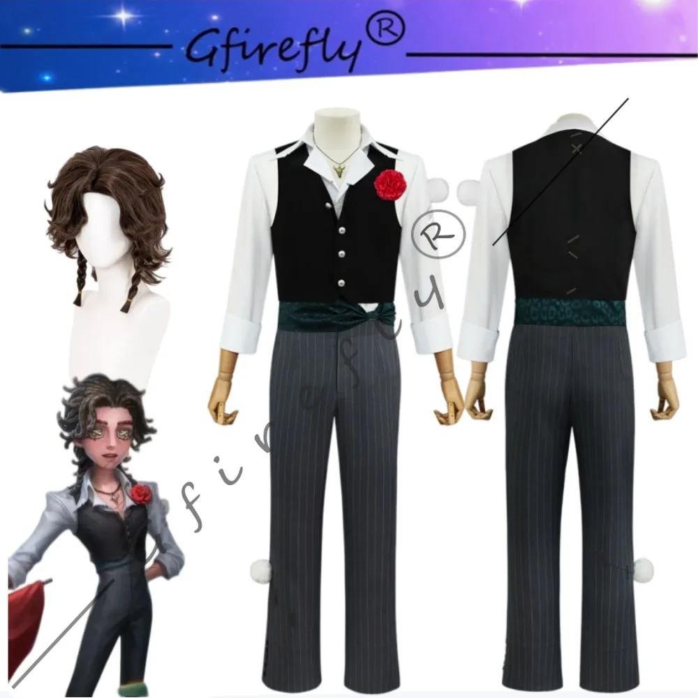 

Identity V Matador Hernando Romero Suit Vest Cosplay Set Full Uniform Costume Adult Men Halloween Carnival Comic Con Outfit