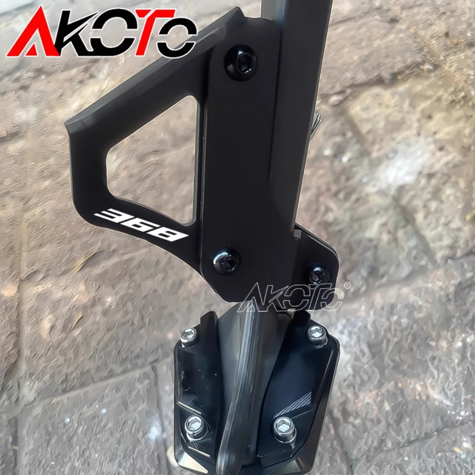 FOR ZONTES 368G 368K 368E 368 G/K/E 501G Motorcycle CNC Foot-Kick Kickstand Auxiliary Side Stand Support Extension Accessories