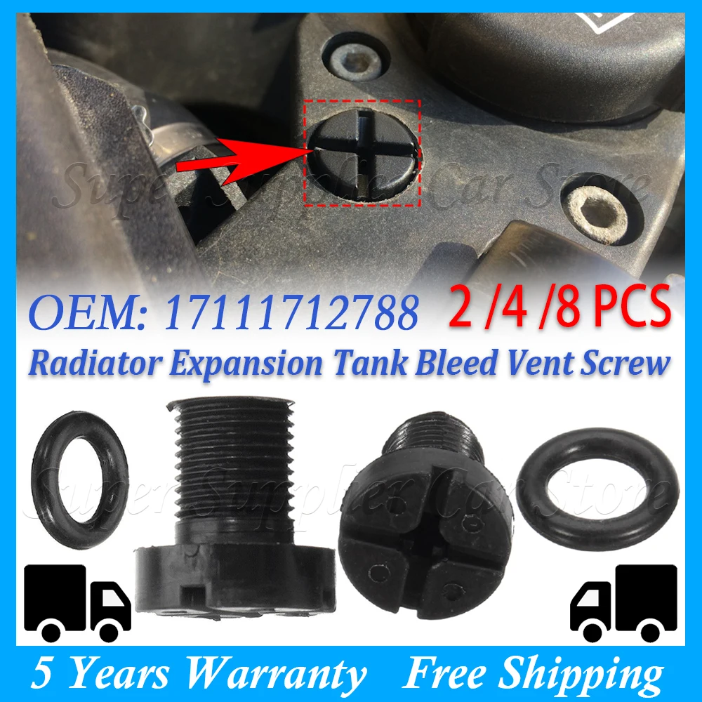 2/4/8Pcs Radiator E…