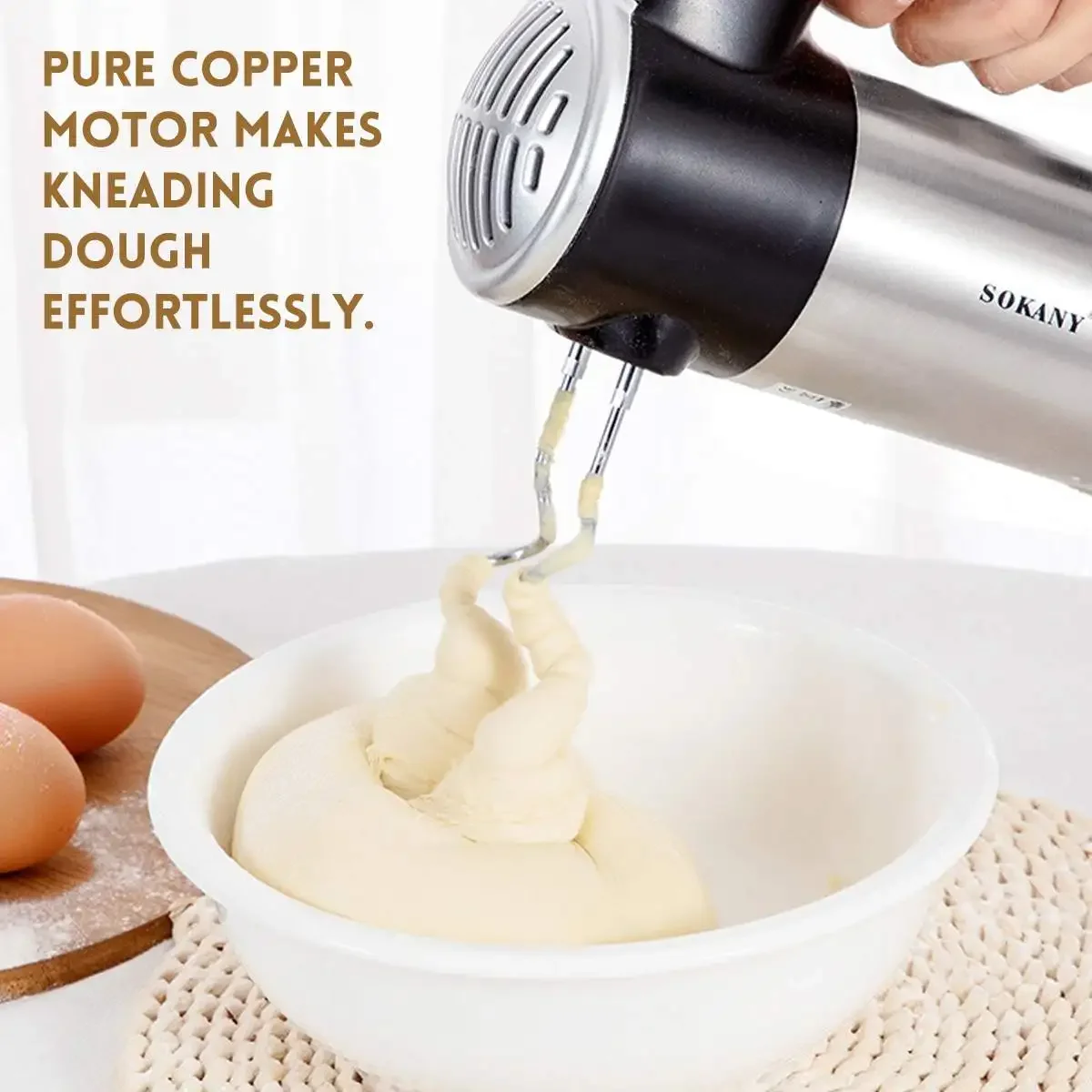 800W Electric Hand Mixer Whisk Egg Beater Cake Baking Home Handheld Small Automatic Mini Cream Food Whisk Blenders Kitchen