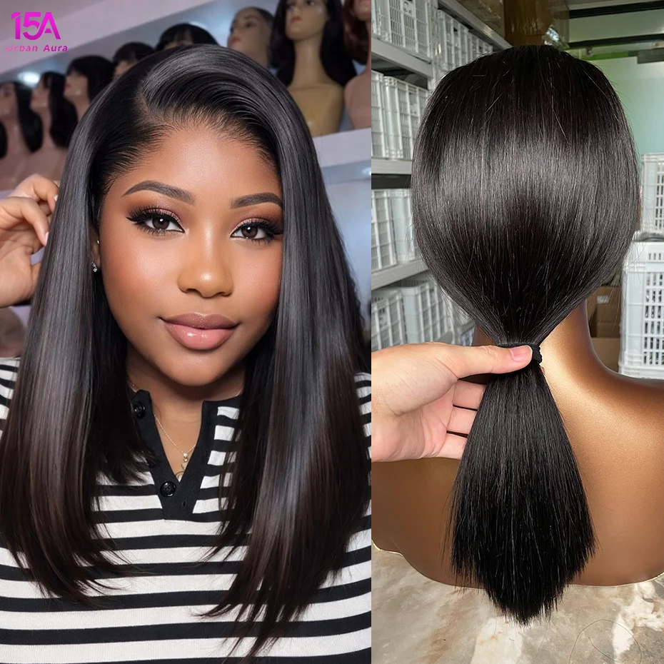 

Готовые к носке бесшовные парики 5x5, 2x6 из вьетнамских натуральных волос, 13x4, 13x6 HD, прозрачные, двойной вытяжки, 100% человеческие волосы, 16 дюймов, высокая плотность