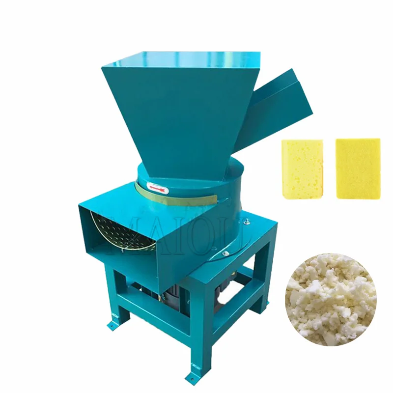 

Waste Foam Scrap Sponge Shredding Machine Shredder For Recycling Latex Ps Pu Foam Crusher