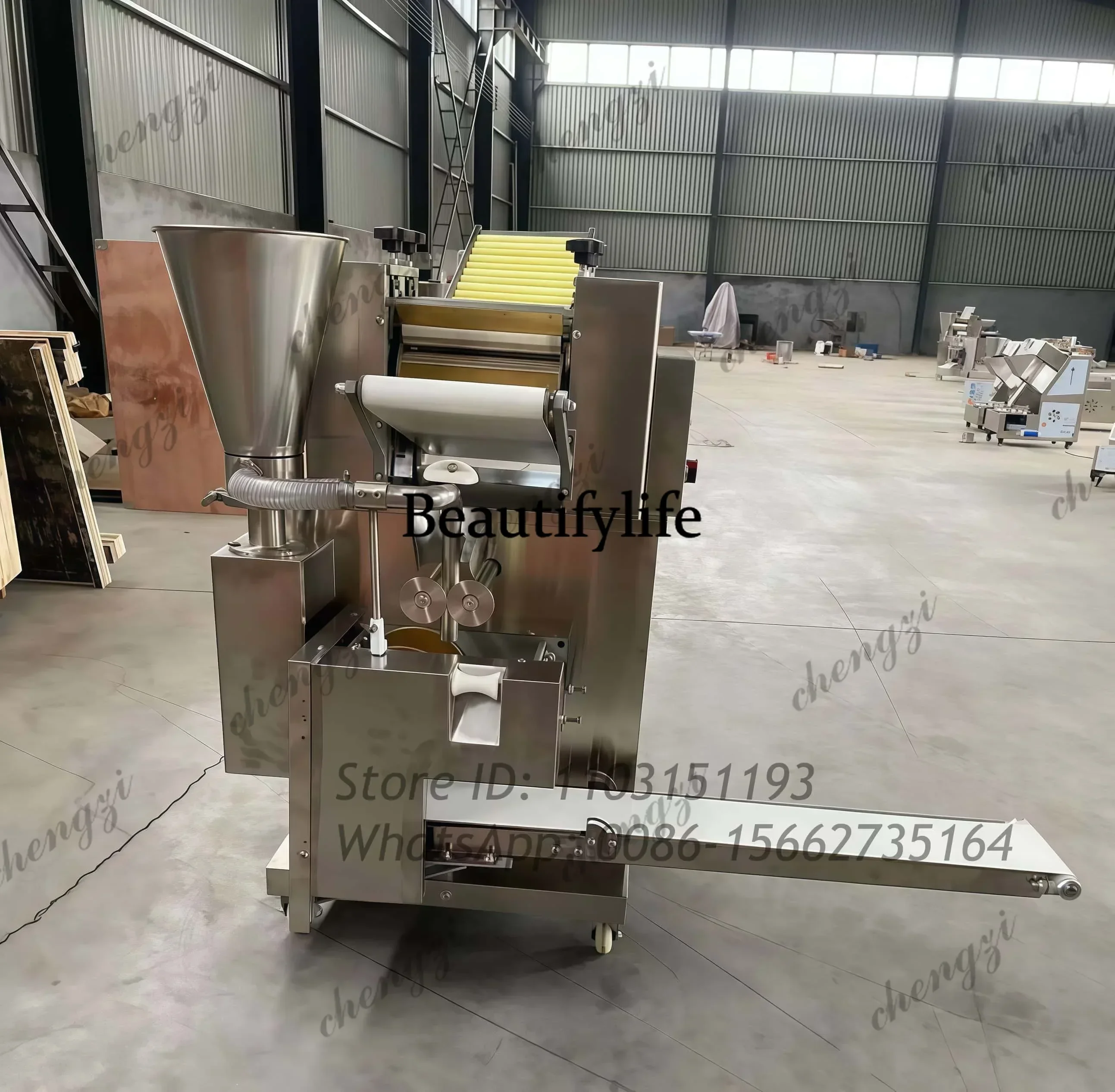 Big Ravioli Making Machine Automatic Curry Puff Samosa Dumpling Maquina De Empanadas Ravioli Meat Pie Jamaican Patty Machine