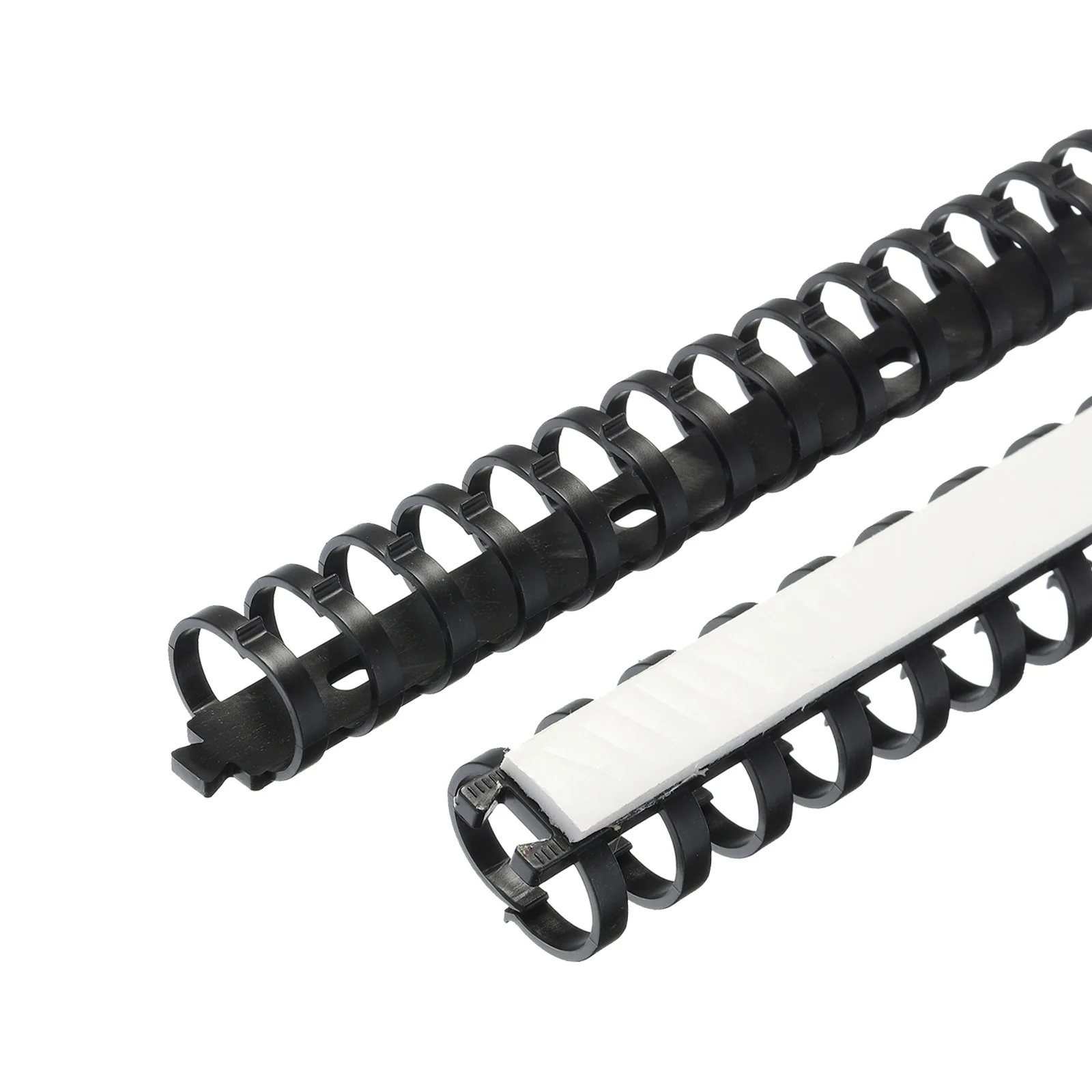 

2/3pcs 20" Cable Raceway 20mm/40mm Dia Cord Cover Hider Cable Management Wire Channel with Buckle & Scale, Black/Grey/White