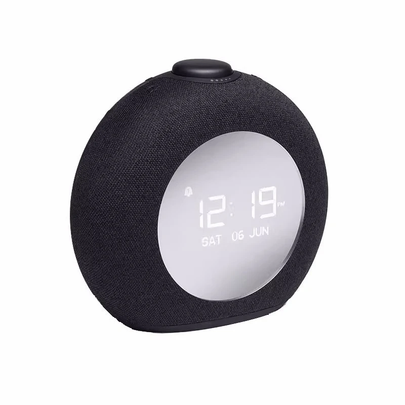 Music 2nd Generation Multimedia Desktop Bluetooth Speaker Mini Alarm Clock Speaker