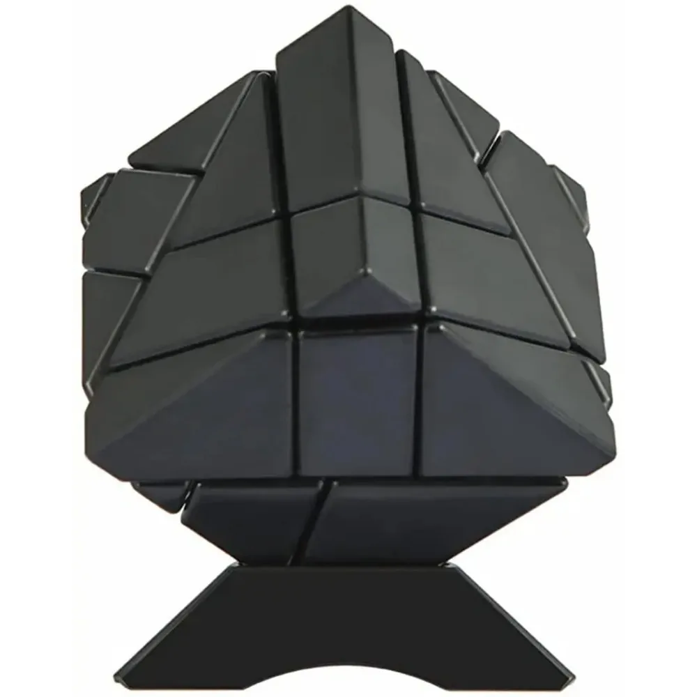 Ghost Cube 3x3 Speed Stickerless Puzzle Smooth Corner Turning with New Anti-Pop Structure