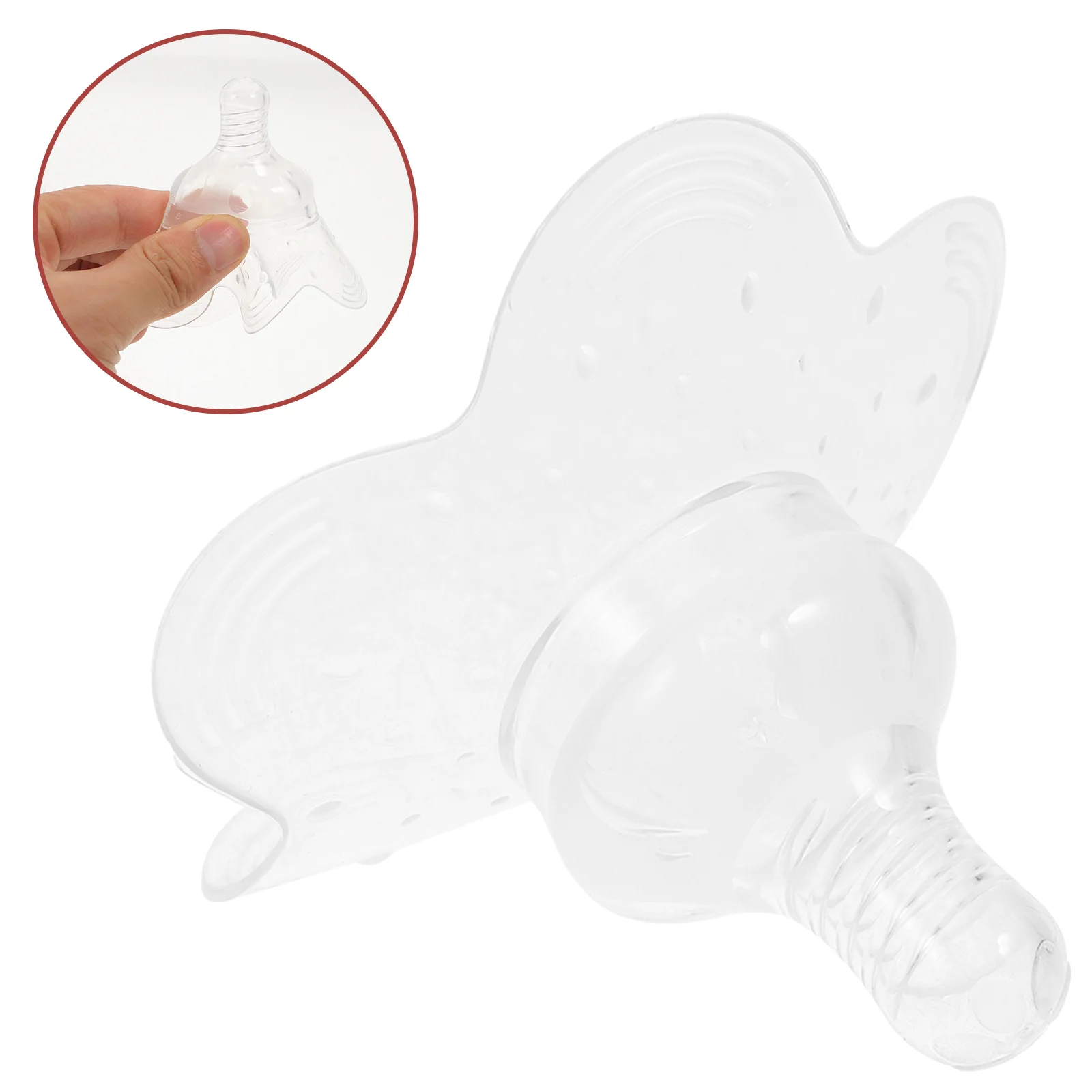 

Breastfeeding Protector Protectors Silicone - Inverted Care Nursing Shells Flat