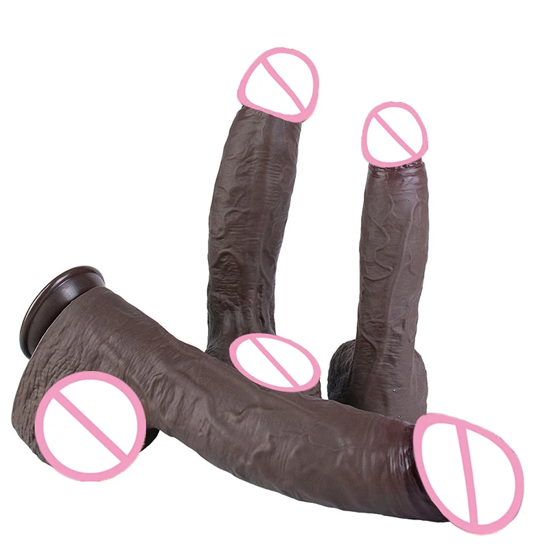 7cm Diam Huge Dildo Super Realistic Soft Penis High Simulation Sex Toys With Suction Cup Anal Dick for Adults Women Vaginal Hot