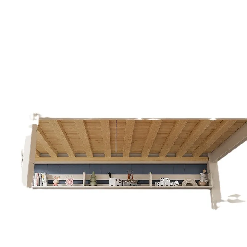 

Solid wood children's bed Adult bunk second-layer upper and lower High and lower multi-function