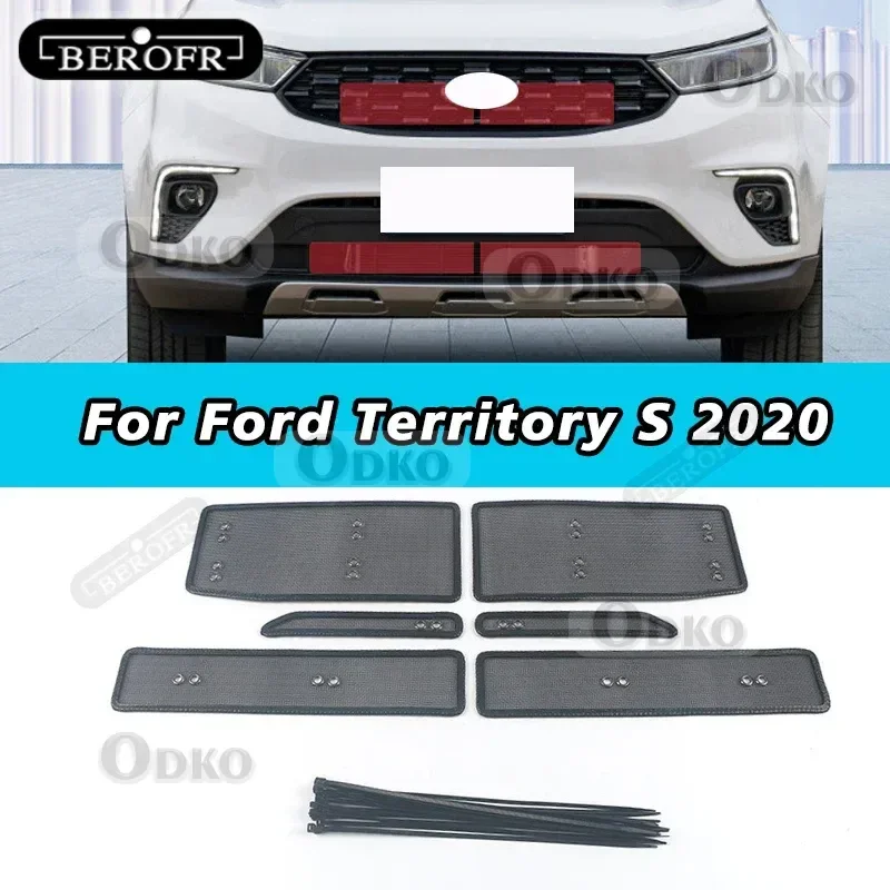 

Front Grille Modified Water Tank Protection Net Engine Protection Insect Net For Ford Territory S 2020 Accessories