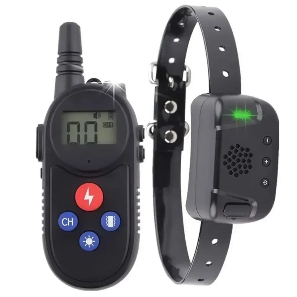 1500 meter voice dog trainer, anti barking dog language translator, electric shock collar, anti electronic remote control