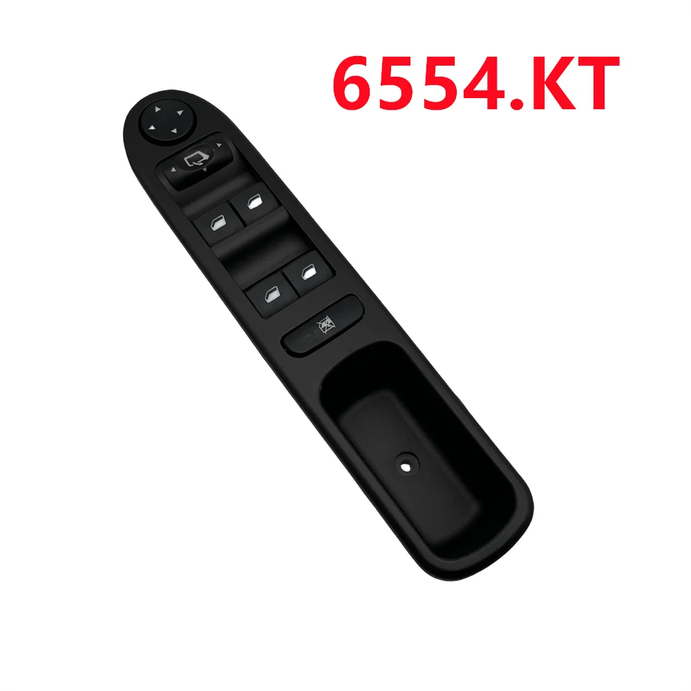 6554.KT 6554.E7 6554KT 6554E7 Bestuurderszijde Passagierszijde Elektrische Ruitbediening Schakelaar Voor Peugeot 307 CC SW 2002-2014