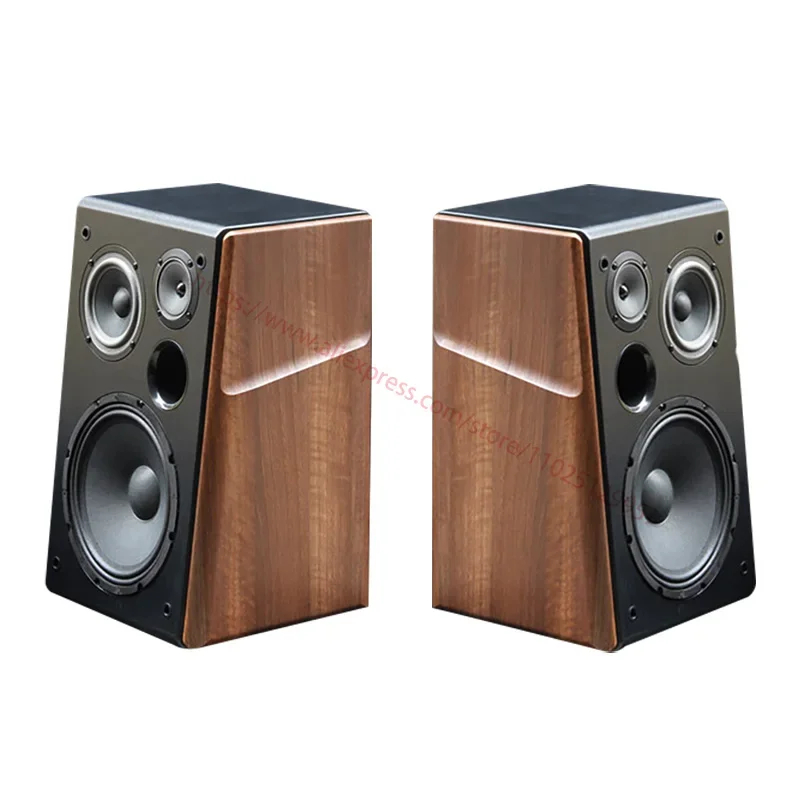 AOSIBAO 10 Inch 4 Ohm 200W Passive Speaker 2.0 Stereo Bookshelf Speakers Home HiFi Loudspeaker is Suitable For Amplifier Audio