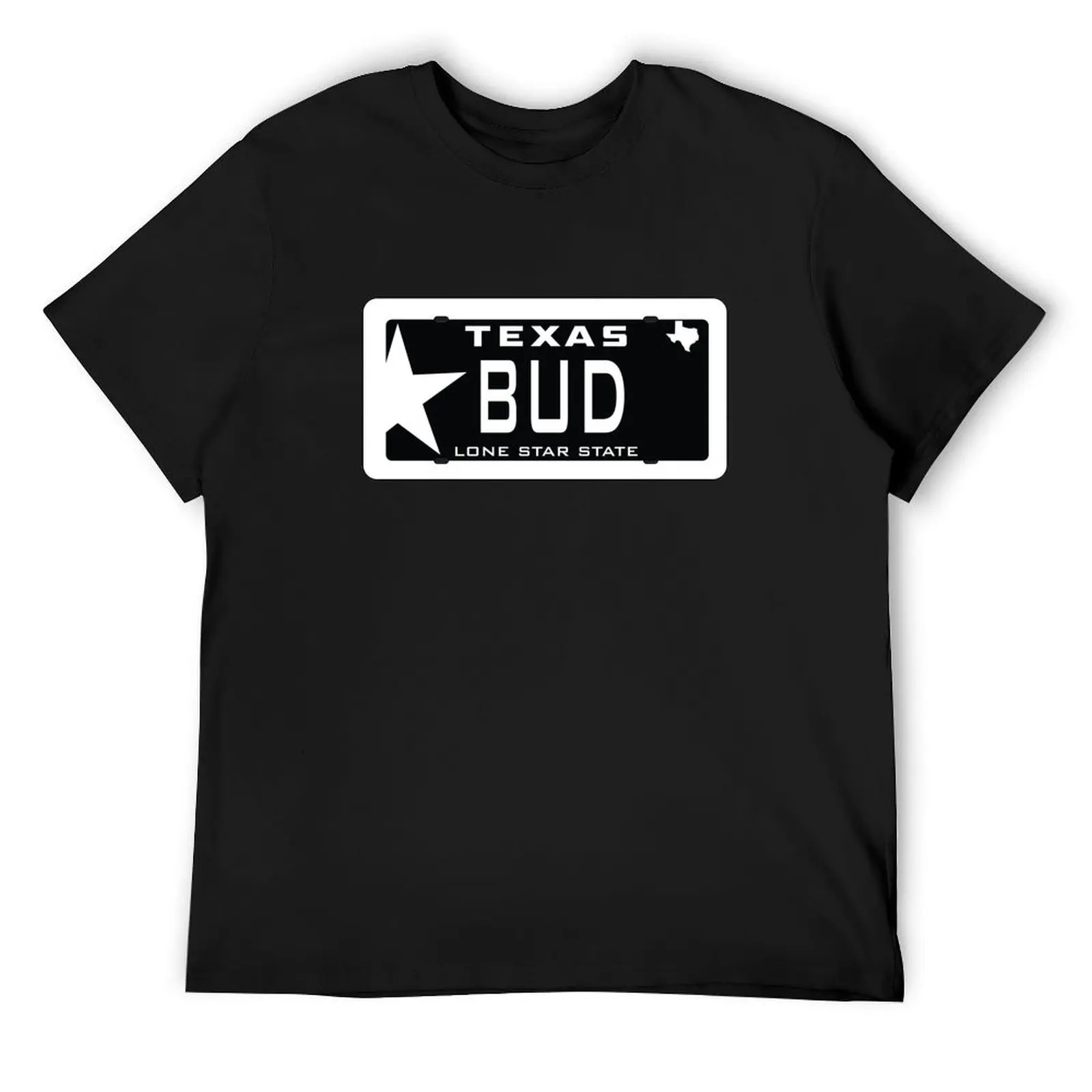 Texas Bud Urban Cowboy T-Shirt boys whites anime figures vintage t shirts cute tops Short sleeve tee men