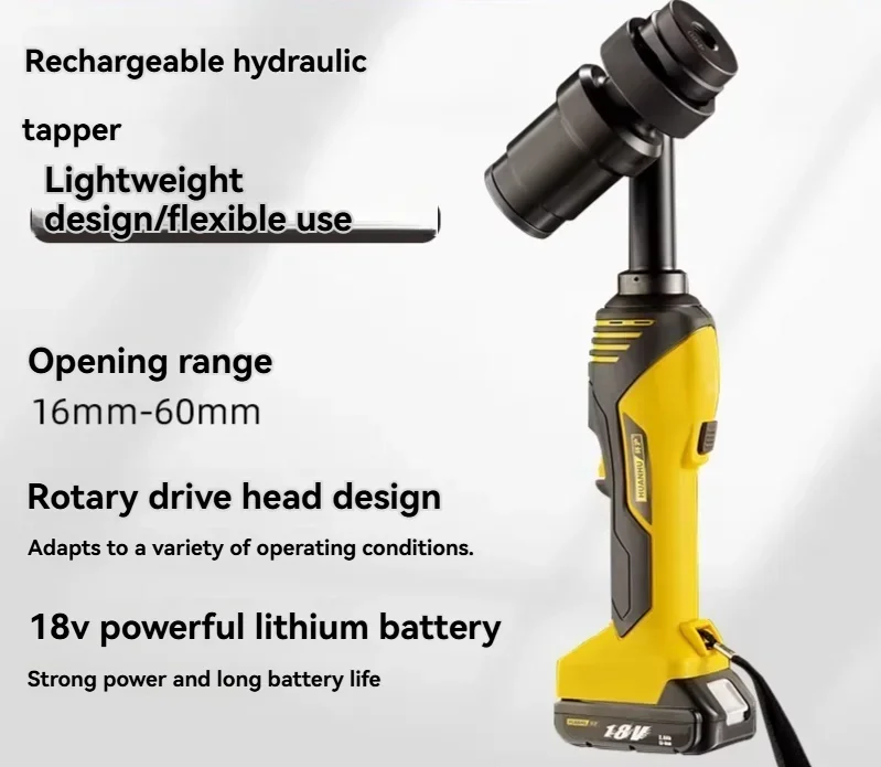 

Cable Cutting and Copper/Aluminum Terminal Crimping:HHZD-60K Cordless Hydraulic Crimping Tool / Electric Hydraulic Crimping Tool