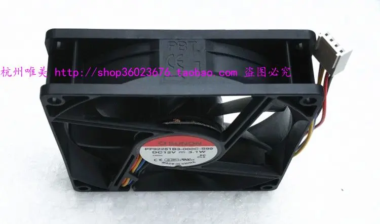 العلامة التجارية الجديدة SUNON PF92251B3-000C-S99 9025 9225 9 سنتيمتر 4PIN مزدوجة كروي PWM 12 فولت 3.1 واط مروحة التبريد