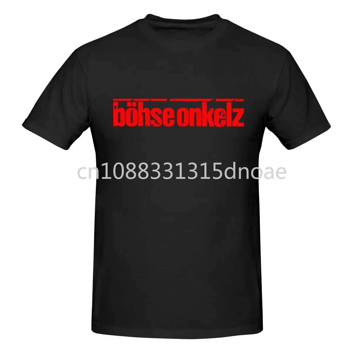 

Bohse Onkelz T-shirt Men Print Round Neck T-shirt Summer Fashion Short Sleeve Cotton T Shirt