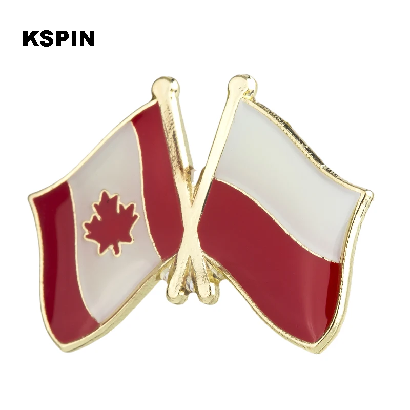 Poland Flag Laple Pin Badge Brooch