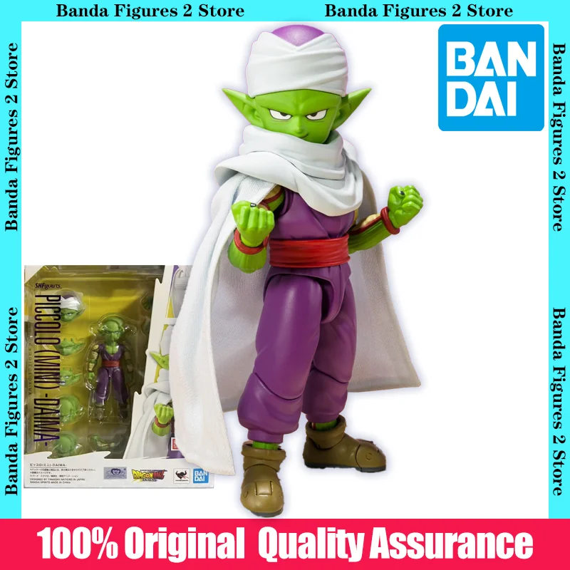 100% оригинальная коробка Bandai S.H.Figuarts Piccolo Mini Dragon Ball Daima в наличии, аниме-фигурки, модельные игрушки
