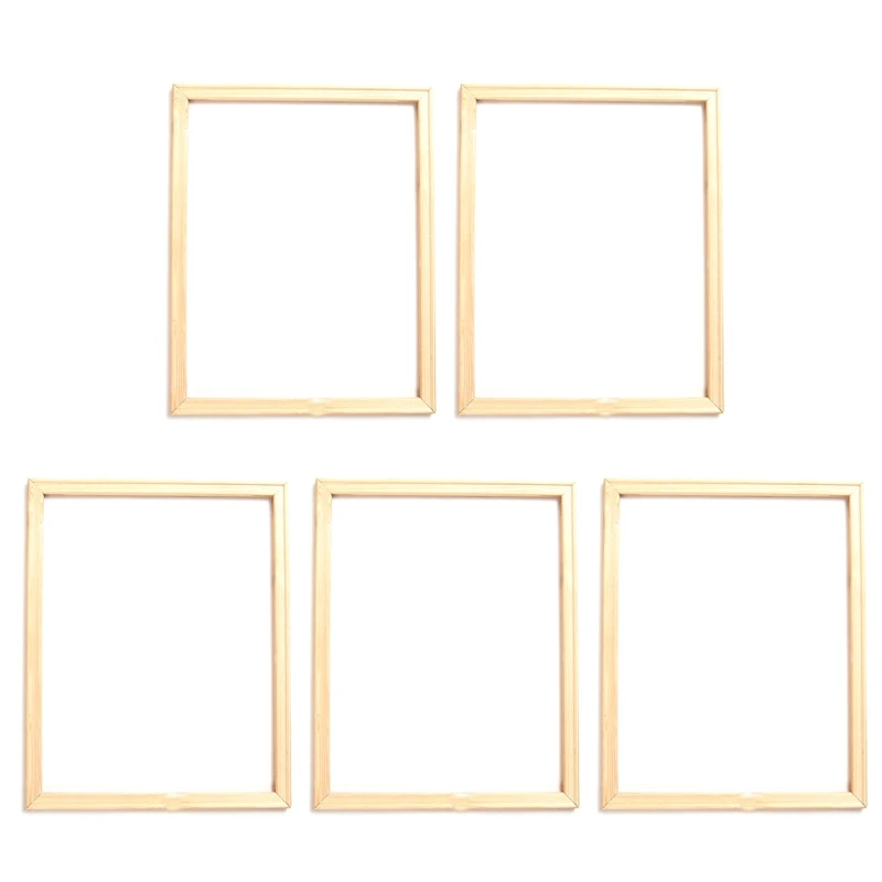 BMBY-5X 40X50 Cm Wooden Frame DIY Picture Frames Art Suitable For Home Decor Painting Digital Diamond Drawing Paintings