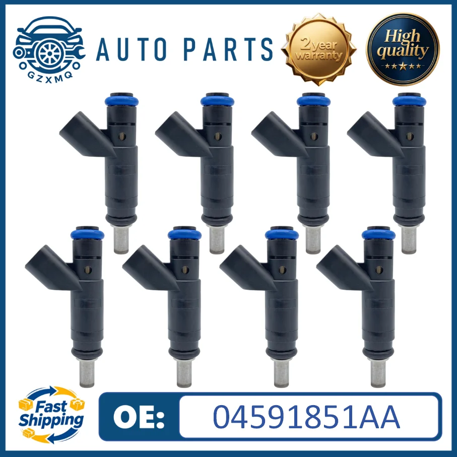 

04591851AA High quality 8pcs Fuel Injectors For 2005-2008 Chrysler 300 Hemi 5.7L V8