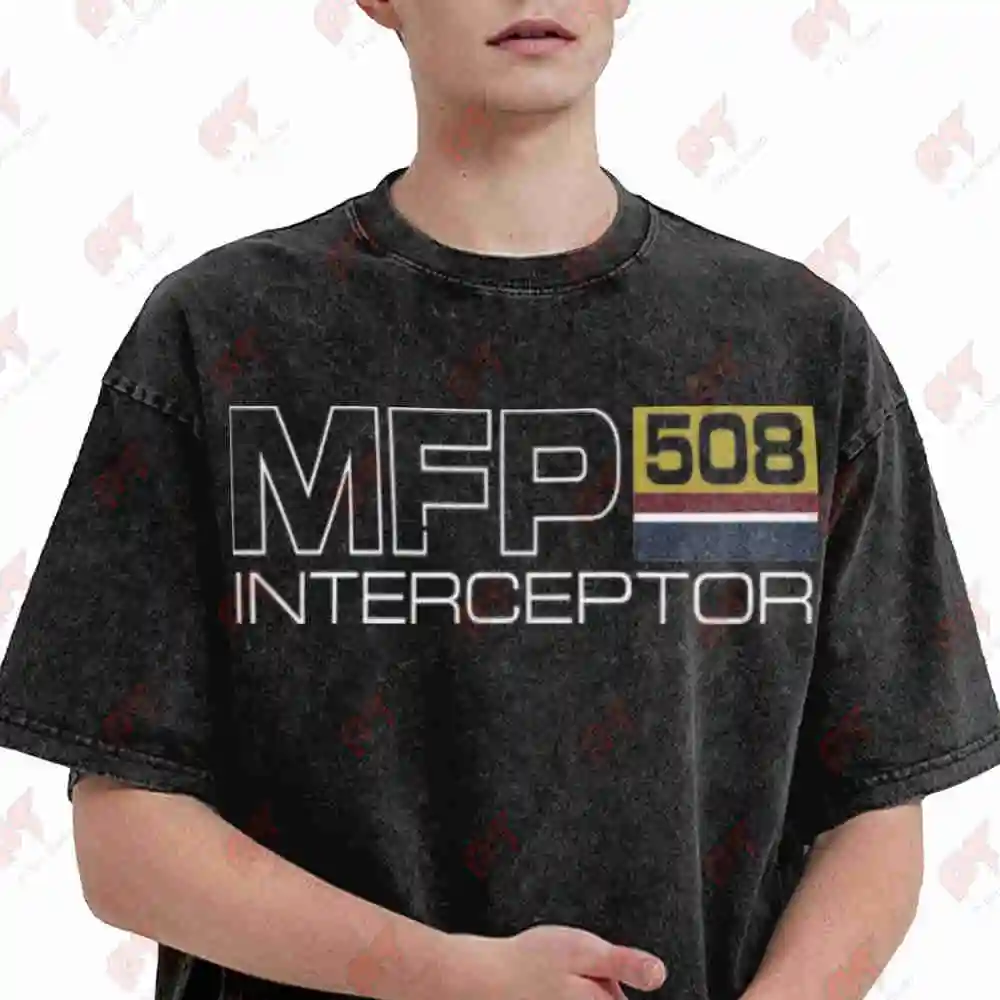 Mfp 508 Interceptor Vintage Washed Tee Pure Cotton T-Shirt