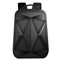 Men's Backpack New Korean Version Of Large Capacity Hard Shell Backpack 17.3 Inch Laptop Backpack Laser Ringer Business Backpack