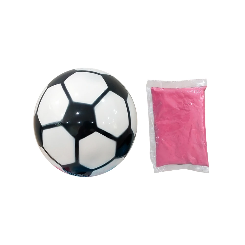 Creative Exploding Powder Soccer Environmentally Innovative Gender Reveal Ball Set Festive Supplies Holiday Props Surprised Gift