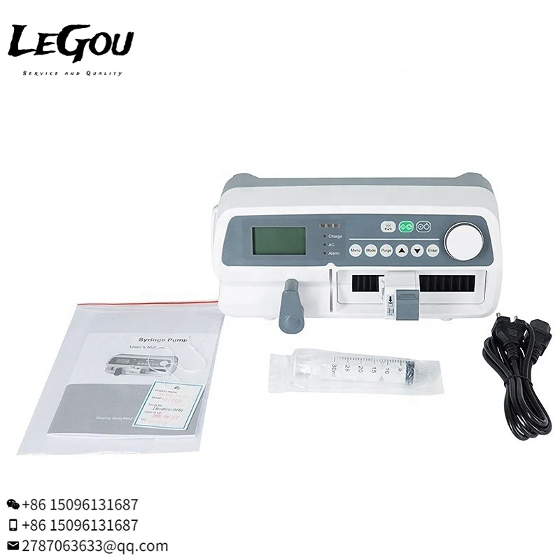 

Factory Price Medical Electric Automatic Portable Single Channel Syringe Infusion Pump