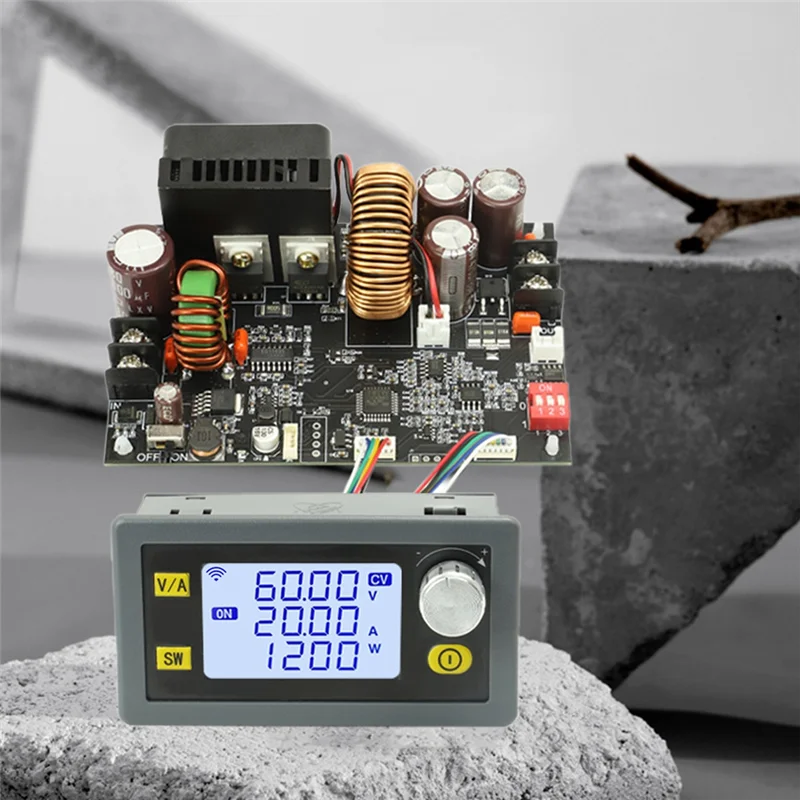 

N11R 1200 Вт постоянного тока с ЧПУ, антигипертенсивный повышающий преобразователь, 6-70 В, регулируемый источник питания, вход, постоянное напряжение, модуль солнечной зарядки