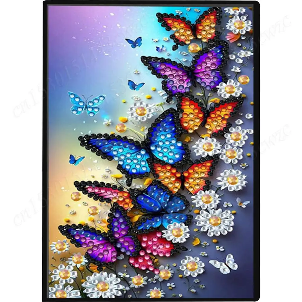 

5D DIY Rhinestone Art Painting Notebook Kit Diamond Art Sets Diamond Art Painting Notebook Kit for Birthdays Or Christmas Gifts