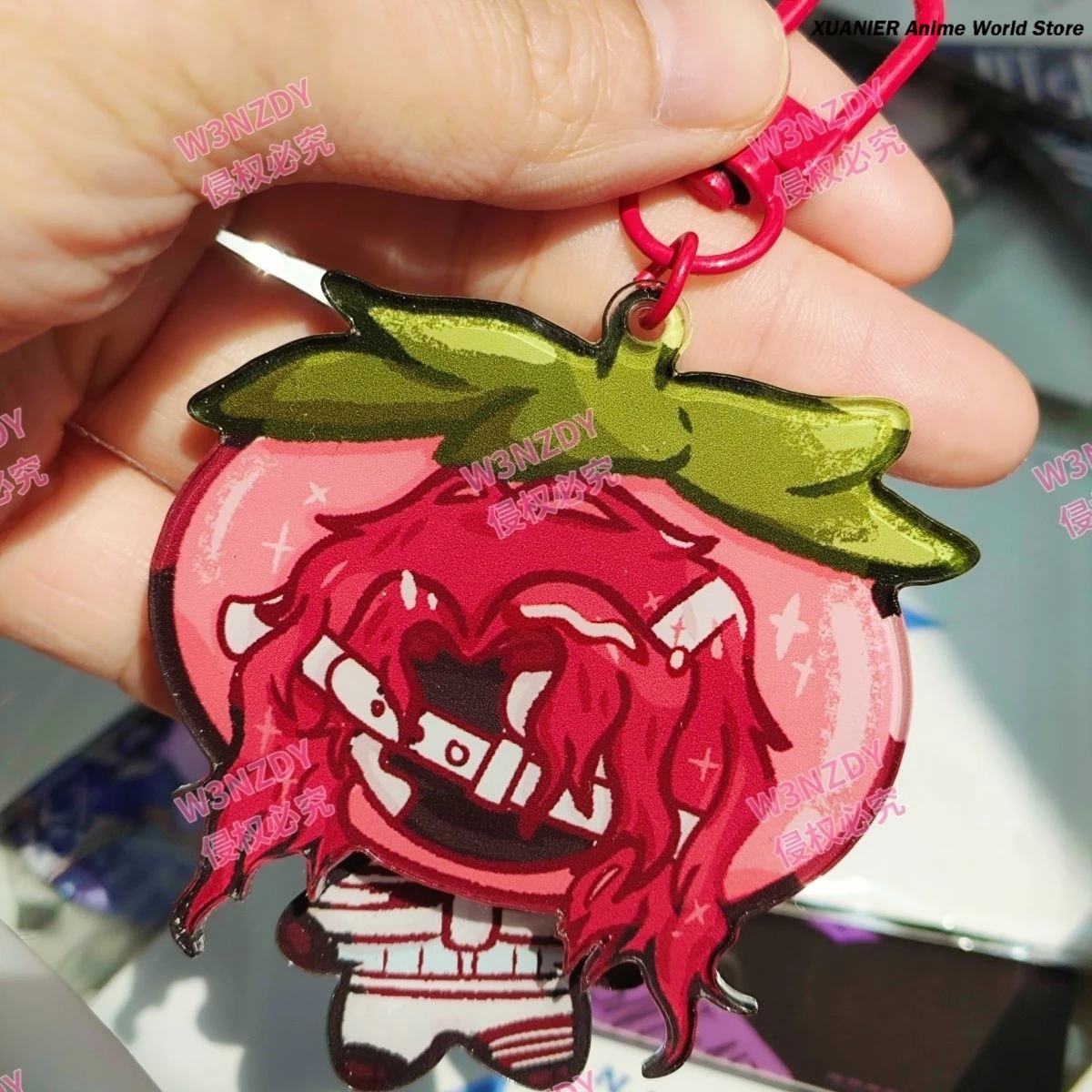 Anime Reverse:1999 Ulrich Recoleta Name Day Versión Q Llavero de Acrílico Colgante para Itabag Adorno Decorativo Periférico de Juego