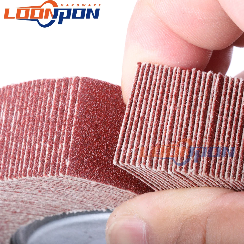 200X25Mm Nòng Bích Sập Đá Mài Nhôm Oxit Chà Nhám Vải Lau Nhà Nhám Đánh Bóng Đĩa Kim Loại Gỗ độ Dày 25Mm