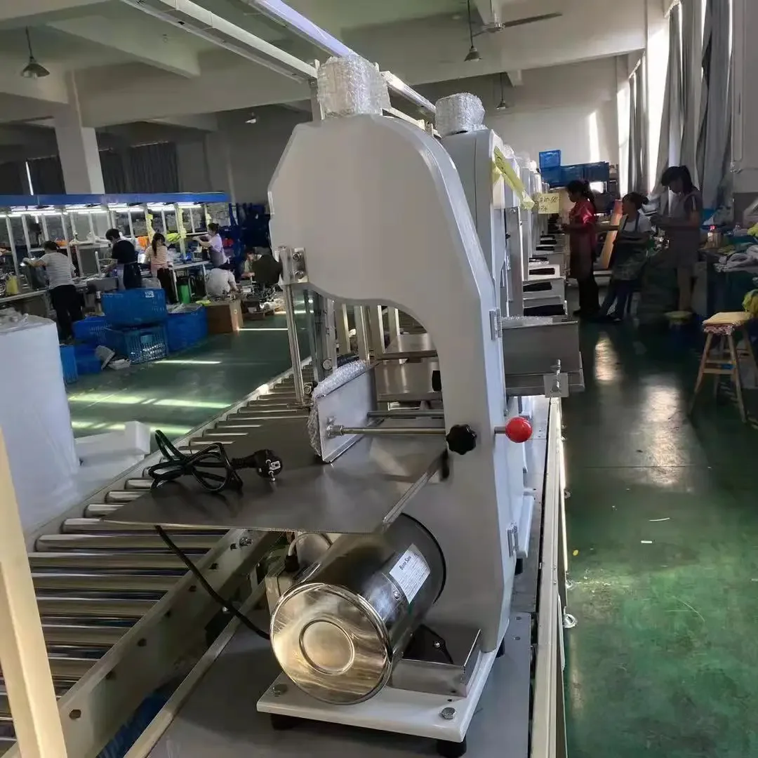 Semi automatic slicer commercial cutter price butchery electric butcher machinery bone saw meat cutting machine