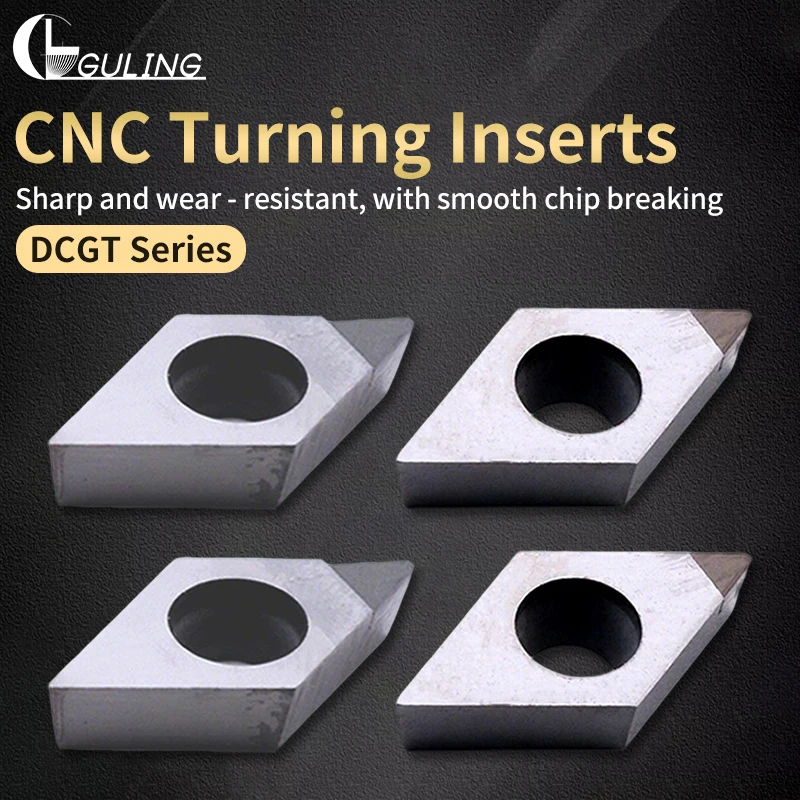 

Heat Treatment DCGT070204 CNC Lathe Tool Insert CBN High Hardness Blade for Steel Machining After Quenching