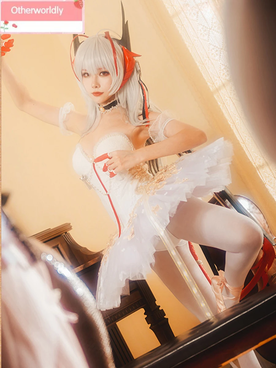 

Game Arknights 3rd Anniversary W Cosplay Costume Women Cute Ballet Suit Cute Party Dress Halloween Carnival Uniforms