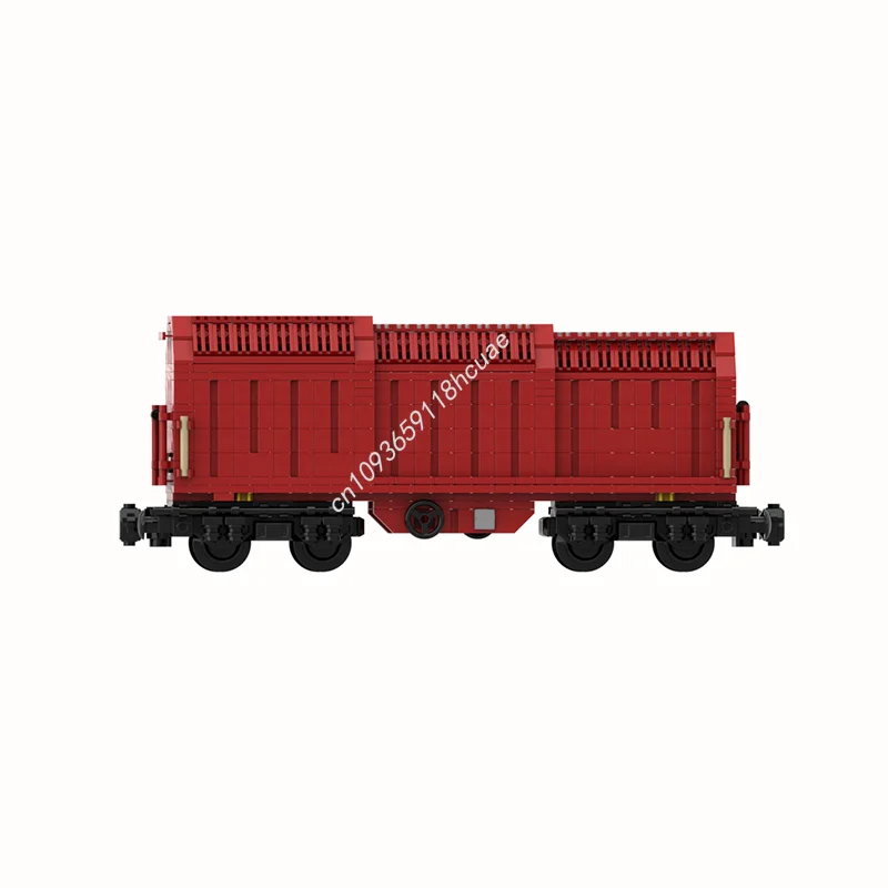 690 шт. MOC, покрывающий капот, автомобиль DB Shimmns, поезд, строительные блоки, логическое мышление, образовательная идея, рождественская игрушка, подарок, креативный