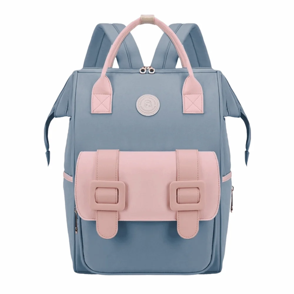 

Korean Style Diaper Bag Backpack Waterproof Large Capacity Travel Backpack Practical Wear-resistant Maternity Bag Baby Care
