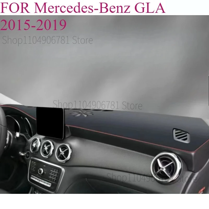 

Автомобильный коврик для приборной панели, коврик для приборной панели, солнцезащитный козырек, чехол для приборной панели, аксессуары для ковров для Mercedes-Benz GLA 2015-2019