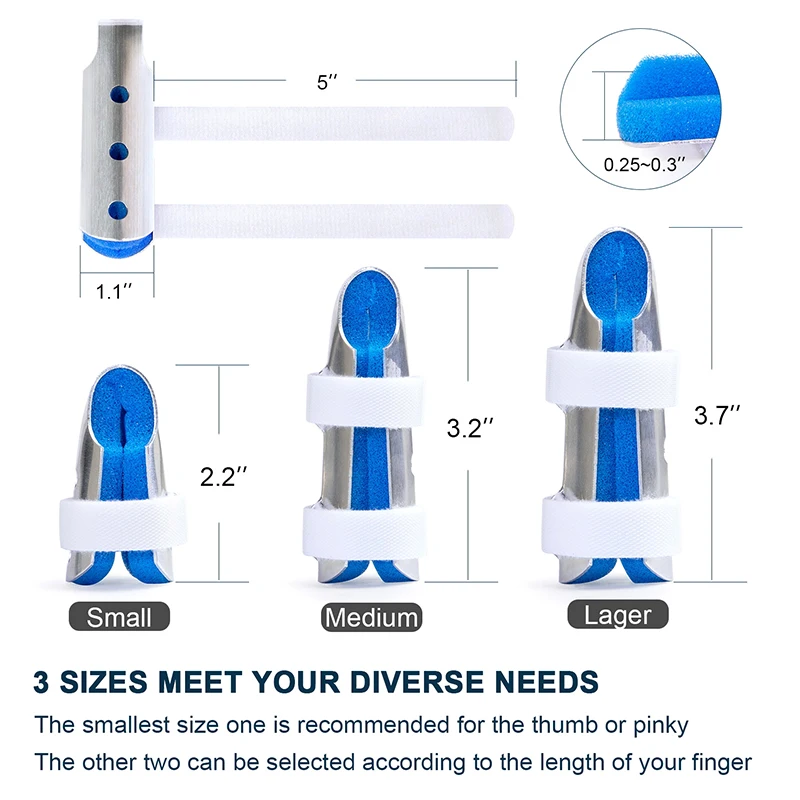 Adjustable Finger Splint Frog Phalanx Corrector Injury Recovery Support Brace Medical Finger Fracture Fixation Protector