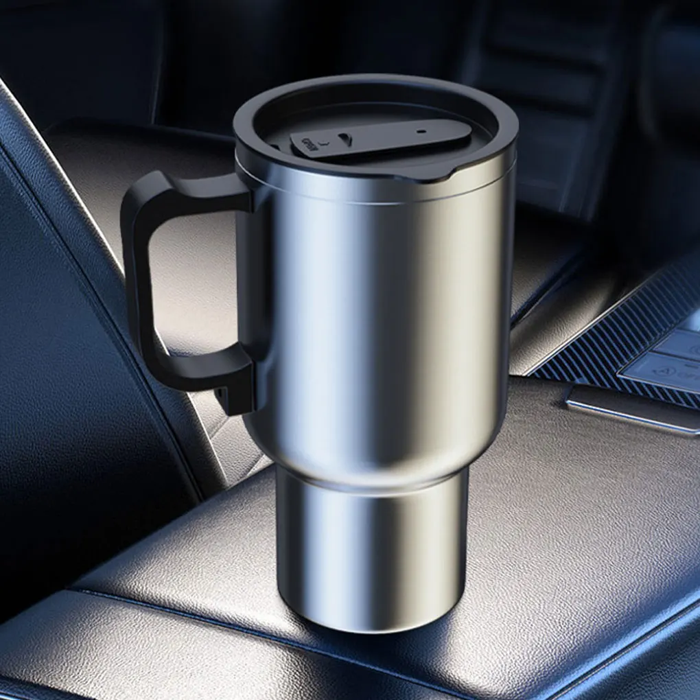 Stainless Steel Car Kettle Non-deformable With Sealing Ring For No Leakage Durability Heating Cup